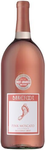Barefoot Cellars Pink Moscato Wine