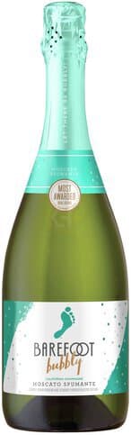 Barefoot Bubbly Moscato Spumante Champagne,