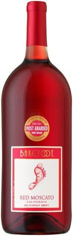 Barefoot Cellars Red Moscato Red Wine